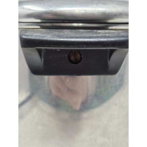 Revere Ware 8 Qt Pot W/lid Stainless Steel Copper Bottom Clinton IL Bake Lite - Picture 5 of 14